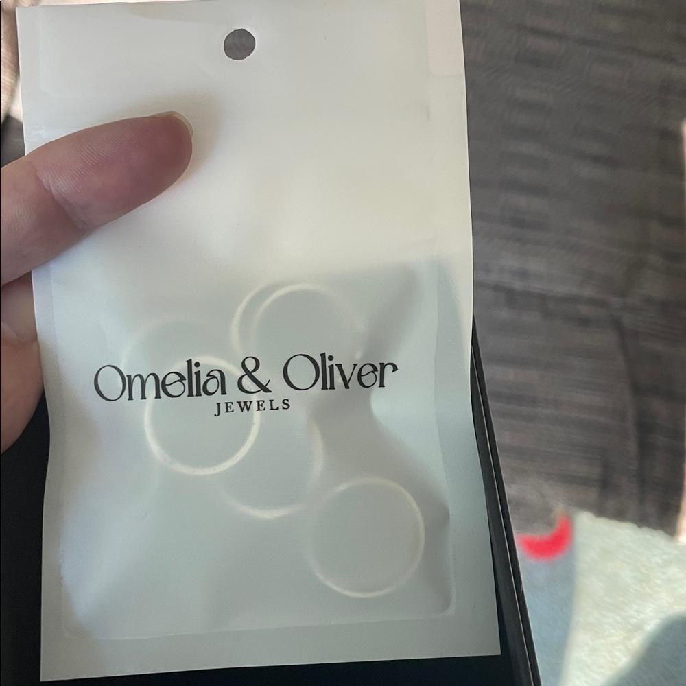 Omelia & Oliver Jewels Silver Stacking Ring Set - image 2